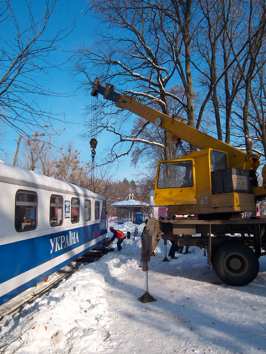 Постановка на шпалы