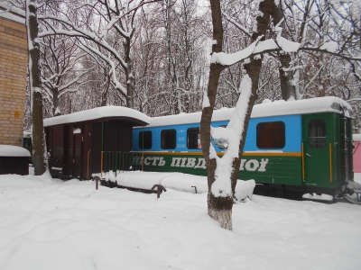 Вагоны на ст. Парк