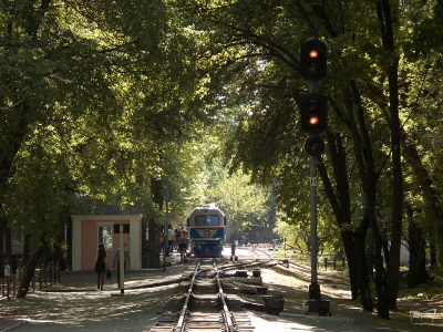 Два желтых на входном светофоре ст. Парк